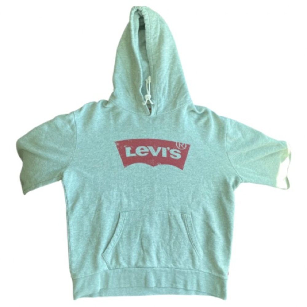 Levi's Graphic Hoodie - Grey (Men's Medium)